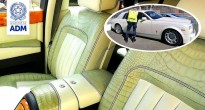 Một chiếc Rolls-Royce bị hải quan thu giữ vì nội thất bọc da cá sấu